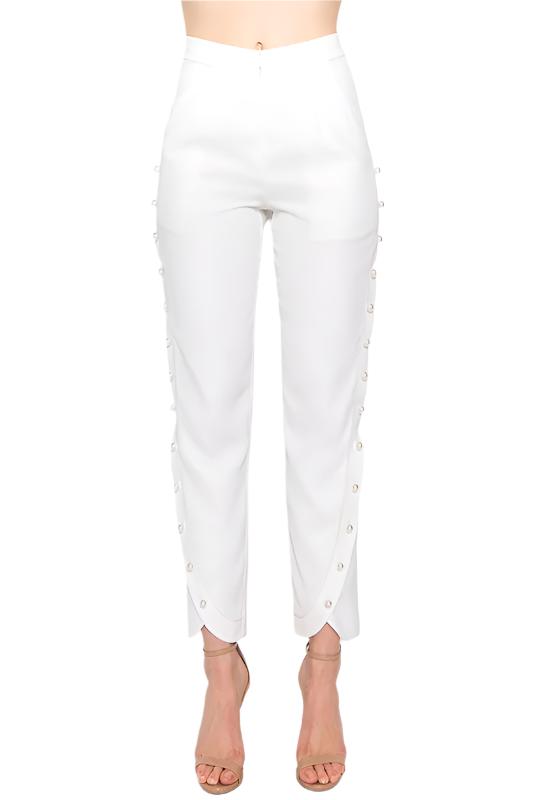 Rianne Pearl Trim Detail Pants
