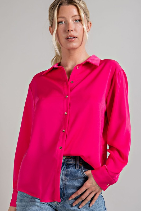 Button Front Collared