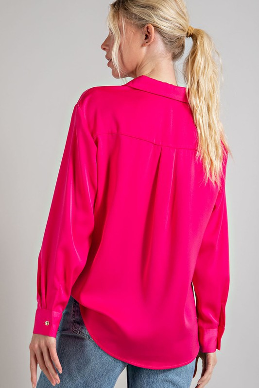 Button Front Collared