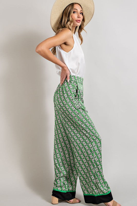 Printed Flair Pants
