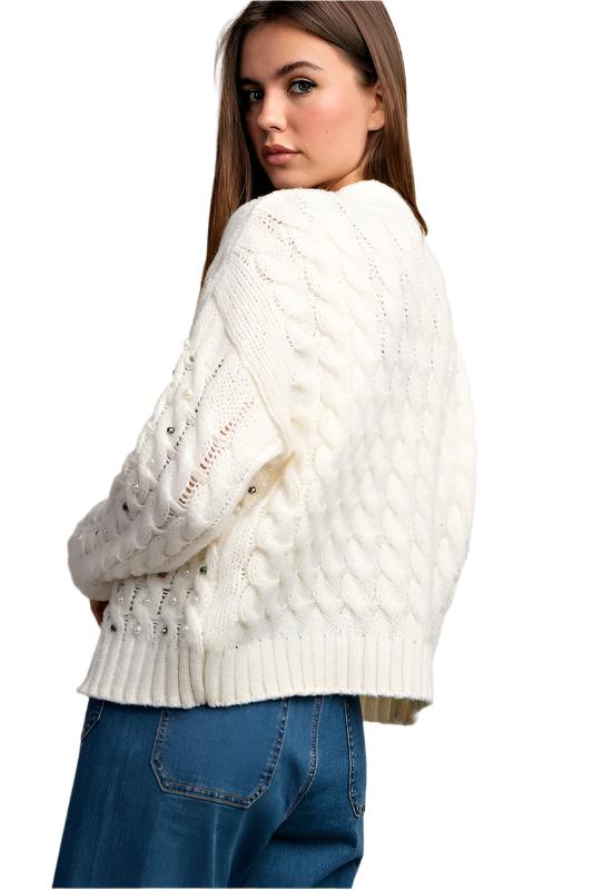 Jewel Crochet Cardigan