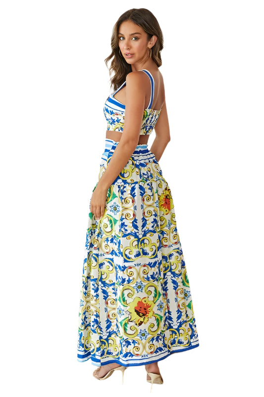 Summer Floral Print Set