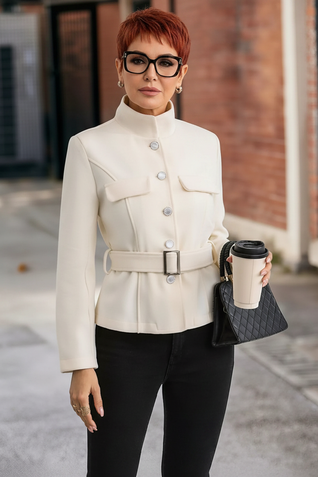 Mid Weight Belted Jacket
