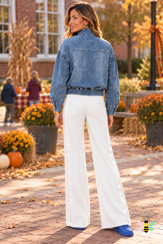 The Briarwood Washed Denim Jacket