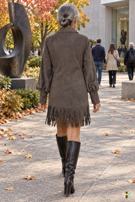 The Calder After-Dark Fringe Dress