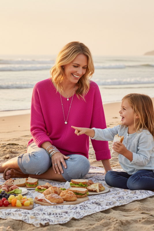 Magic Sweater Hot Pink