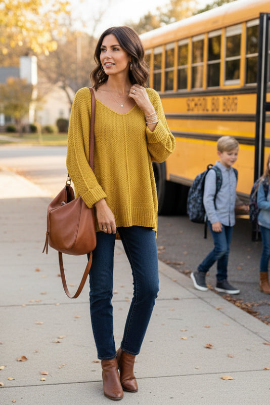 Magic Sweater Mustard