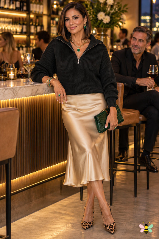 The Sonora Luxe Quarter-Zip Sweater