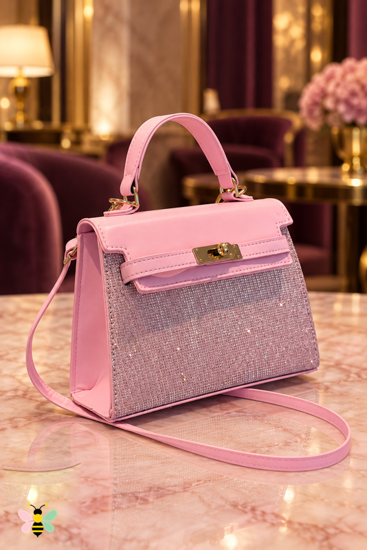 Afterglow Mini Crossbody Bag | Pink | front