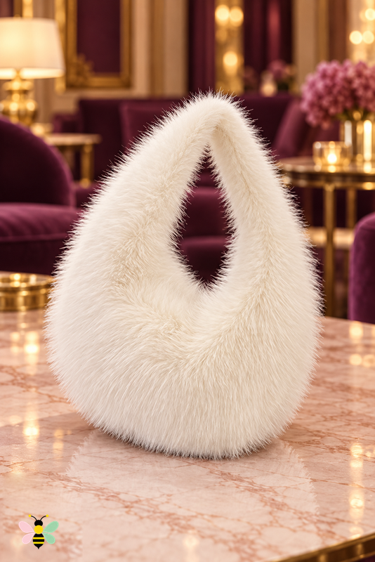 Soft Spotlight Mini Handbag | White | front