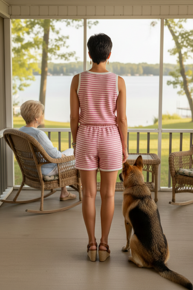 Lake St. Claire Contrast Trim Set
