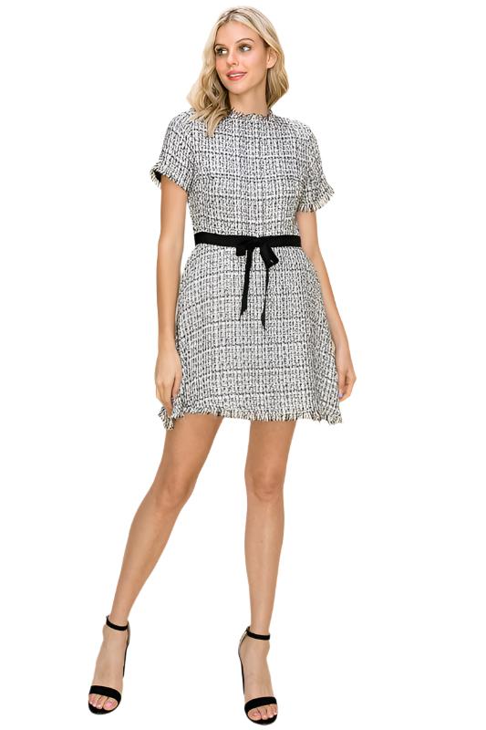 Tweed Mini Dress