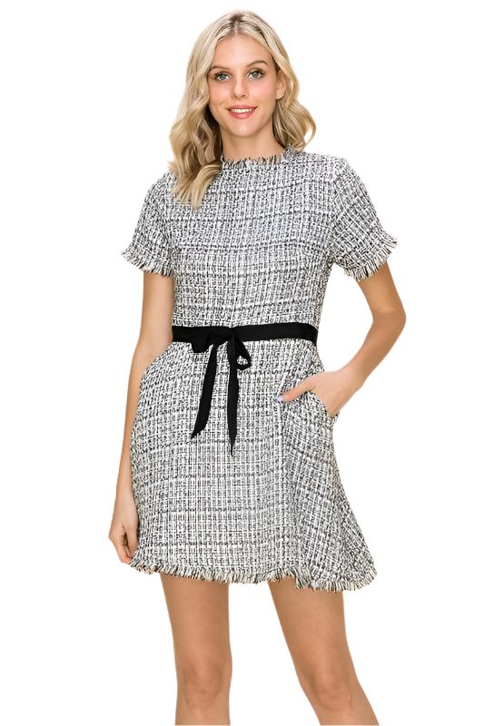 Tweed Mini Dress