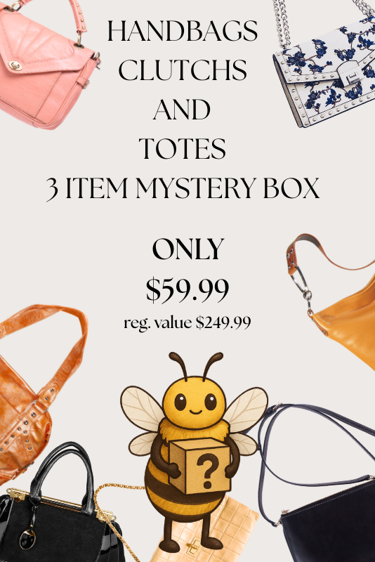 Mystery Box - 3 Bags,Totes or Clutches
