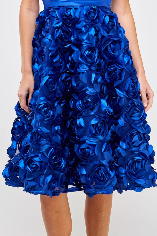 Mid-Length Floral Dress