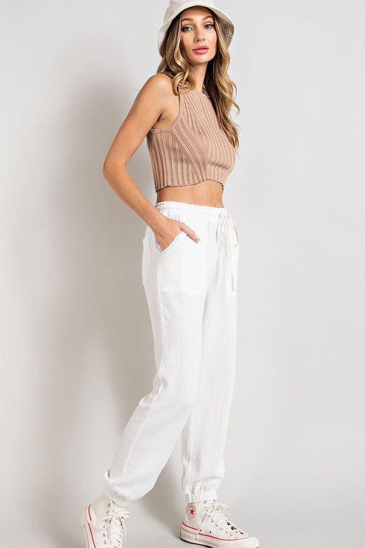Off White Jogger Pant