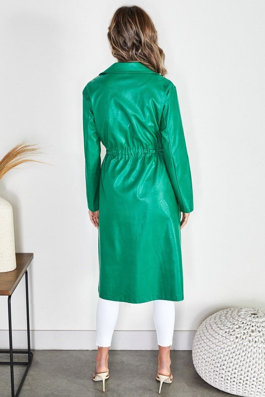 Collared Trench Coat