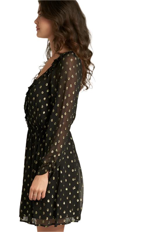 Lurex dot mini best sale dress