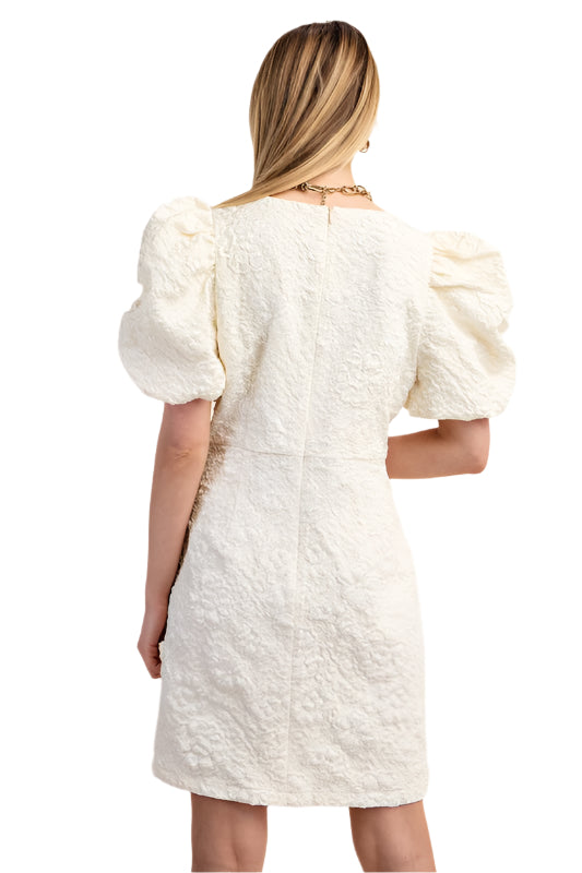 Jacquard Classic-Fit Mini Dress