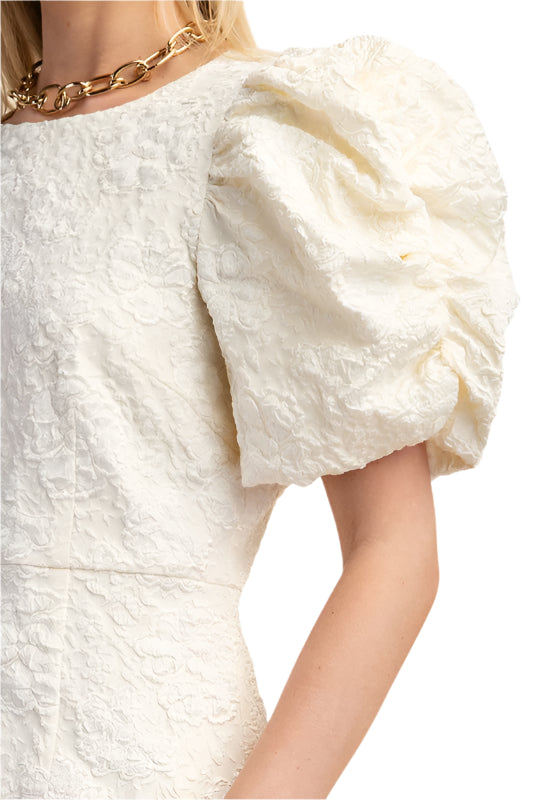 Jacquard Classic-Fit Mini Dress