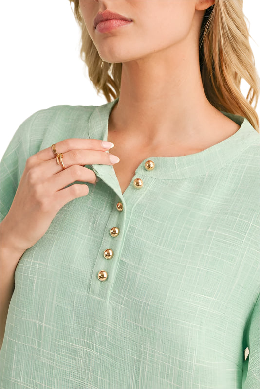 Textured Dress with Pockets