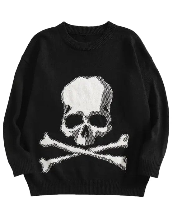 theredthread ♡ S big symbol knit theredthread S big symbol knit white