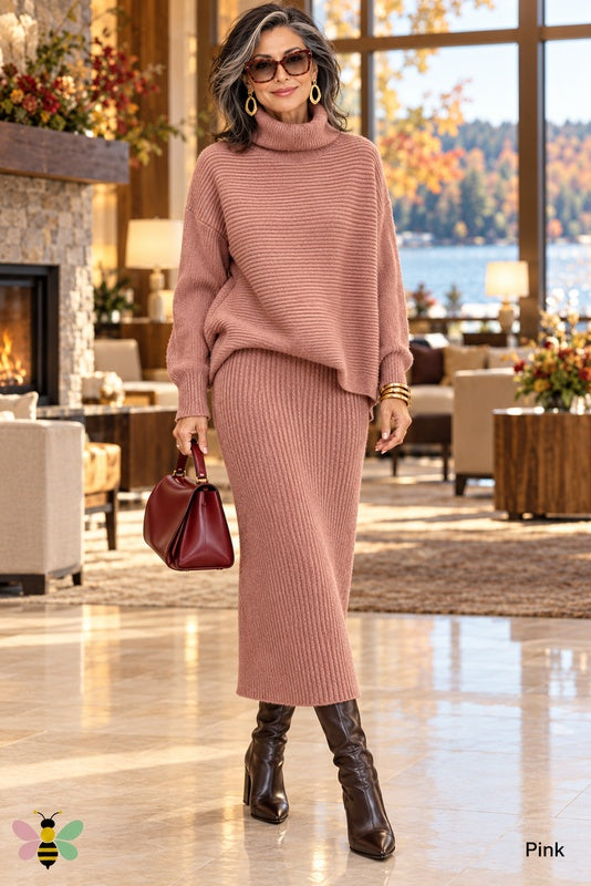 2B Knit Pink Front