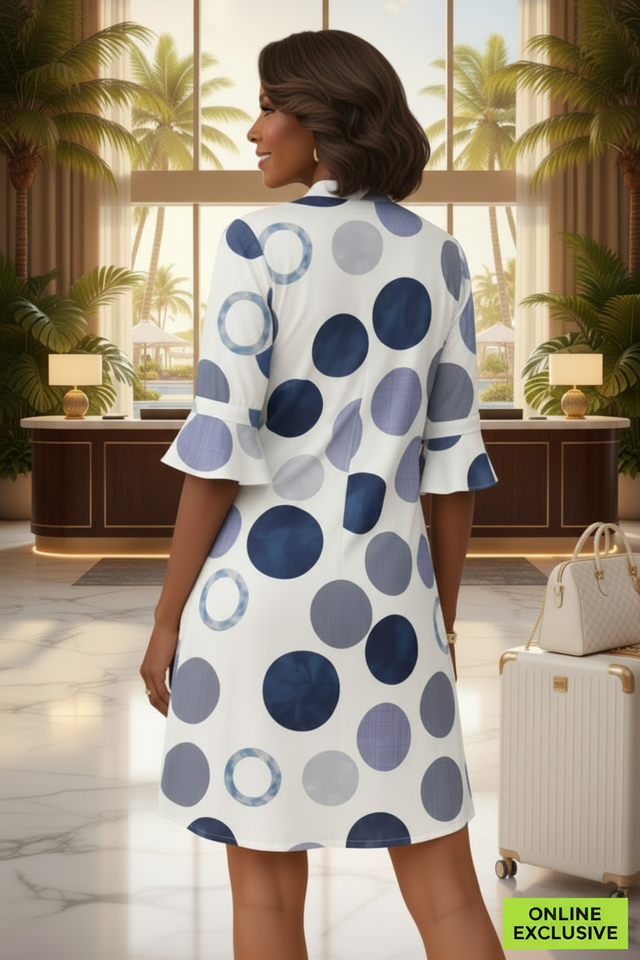 The Maureen S. Polka Dot Fun Dress