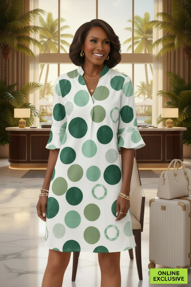 The Maureen S. Polka Dot Fun Dress