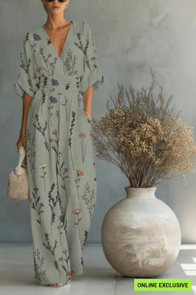 Serene Wide Leg Jumpsuit