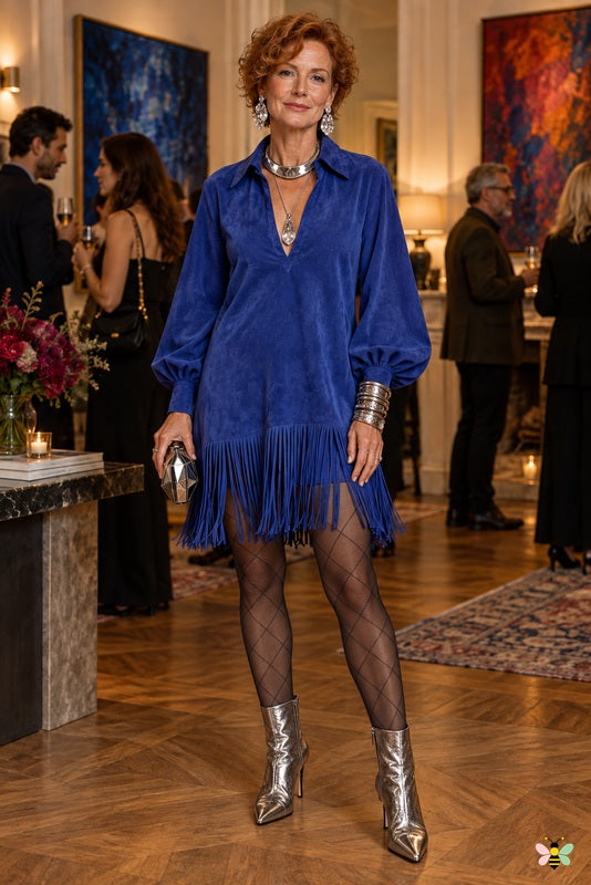 The Calder After-Dark Fringe Dress