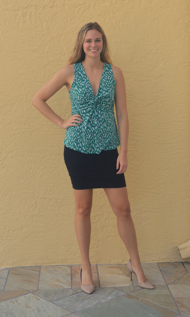 Matte Jersey Sleeveless Top