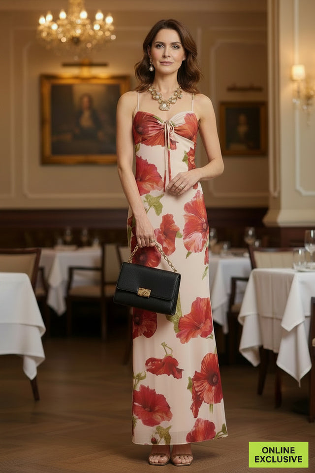 The Carollyn C Floral Maxi