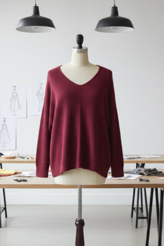 Magic Sweater Cranberry