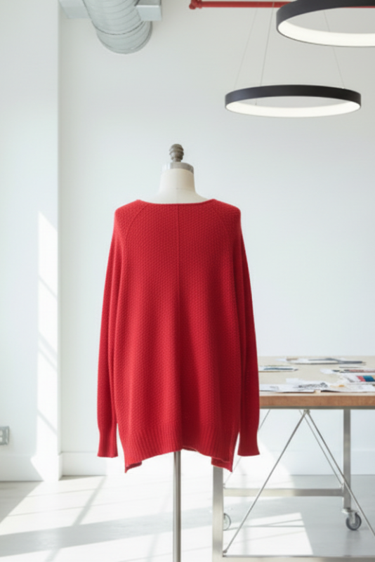Magic Sweater Bright Red