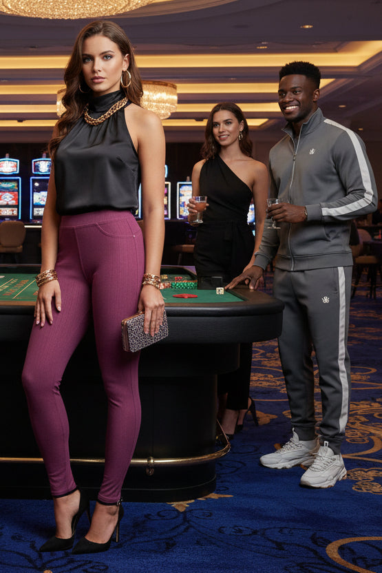 Magic Pant Pomegranate