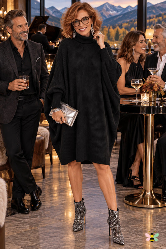 The Telluride After-Dark Sweater Dress