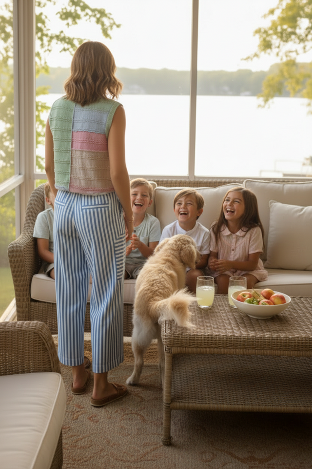 Clam Pass Wide Leg Pant