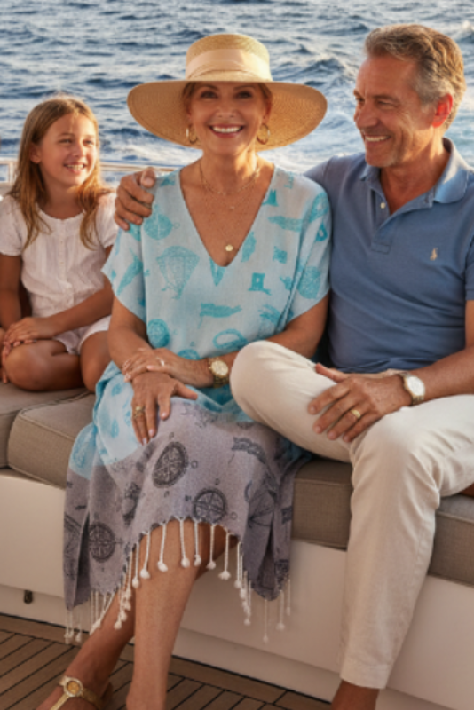 Marco Island Shells And Compass Cover Up