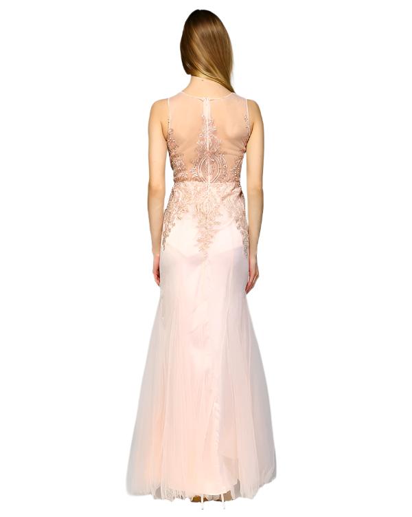 Blush Mermaid Gown